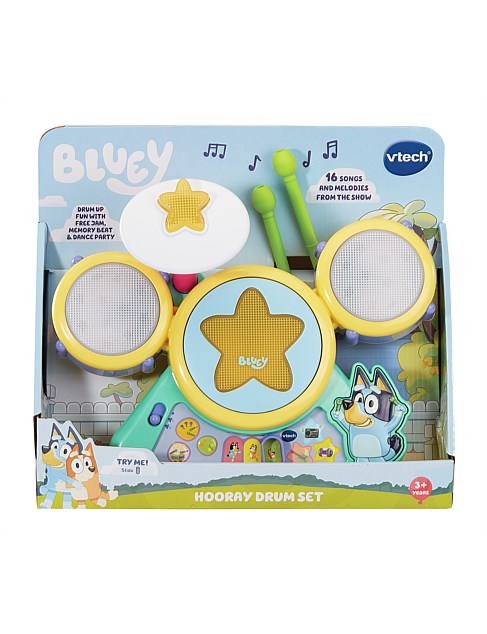 VTech Bluey Hooray Drum Set