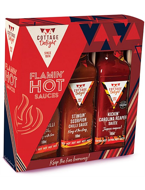 CD FLAMIN HOT SAUCES GIFT PACK 300ml