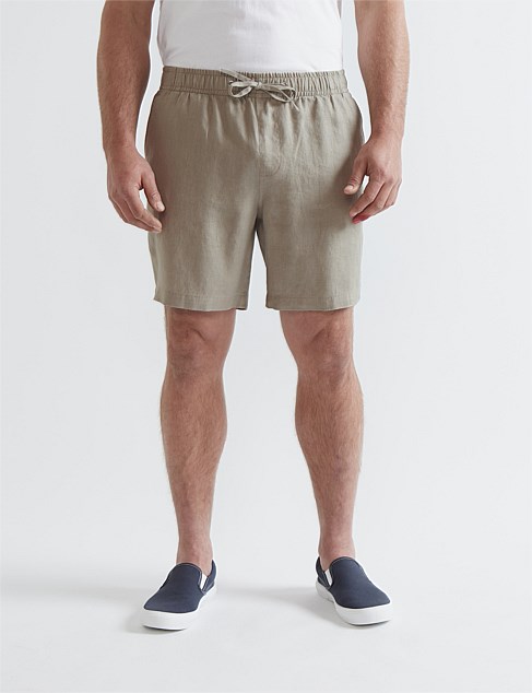 LINEN SHORTS