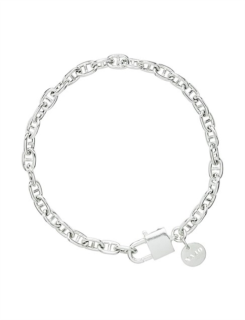 LOVE LOCK CHAIN BRACELET