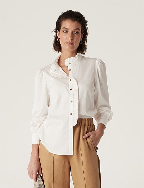 KATE FRILL BLOUSE