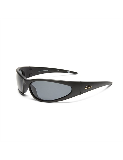 PHISHING BLACK WRAP SUNGLASSES