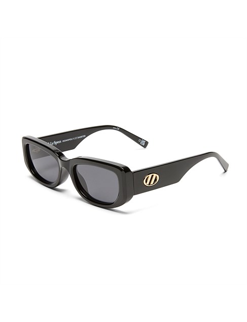 MONOPOLY BLACK RECTANGLE SUNGLASSES