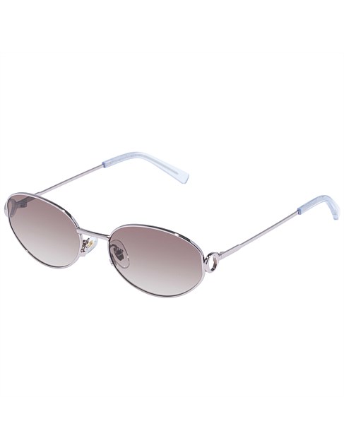 EMILY PINK OVAL SUNGLASSES