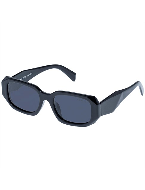 MONKEY KIDS BLACK RECTANGLE SUNGLASSES