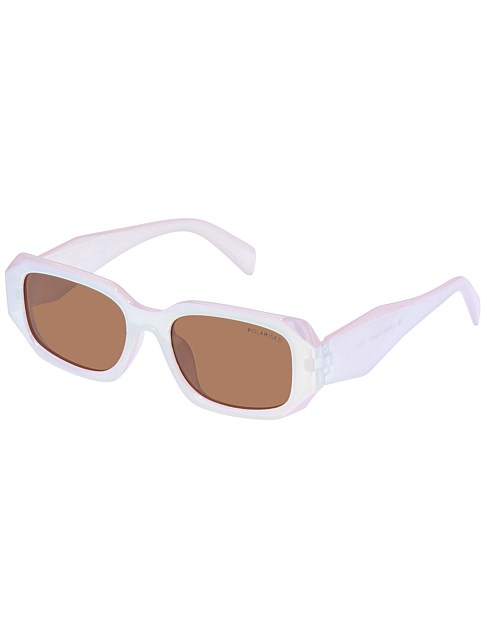 MONKEY KIDS PINK RECTANGLE SUNGLASSES