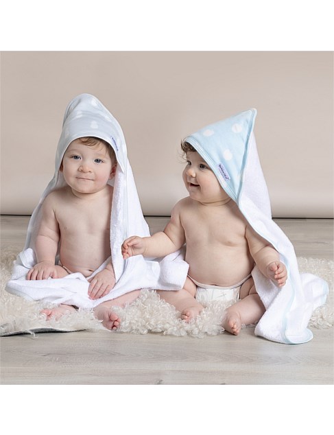 BUBBA NORDIC SORBET 2PK HOODED TOWEL - APPLE/PINEAPPLE