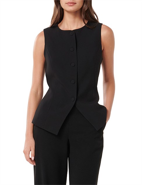 TONI HIGH NECK WAISTCOAT