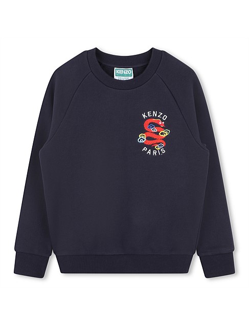 EMBROIDERED FLEECE SWEATSHIRT (14Yrs)