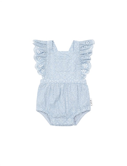 BRODERIE FRILL PLAYSUIT