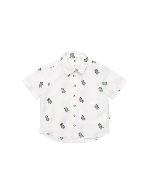 DINO EMBROIDERED SHIRT