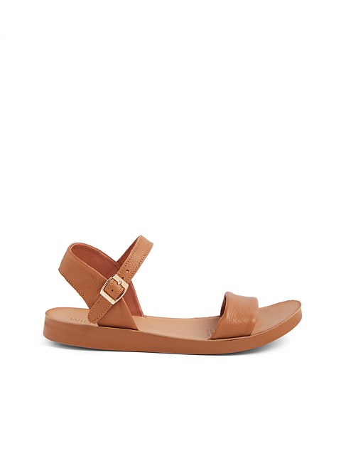 Nurish Tan Leather Sandals