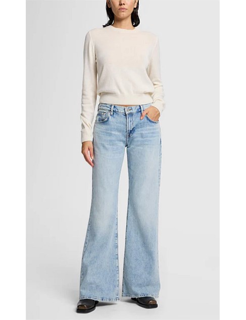 Spencer Flare Raw Hem Jean