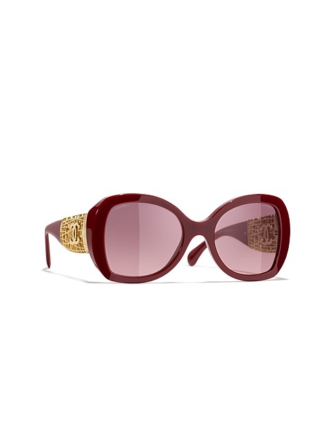 Butterfly BORDEAUX PINK GRADIENT GREY Sunglasses