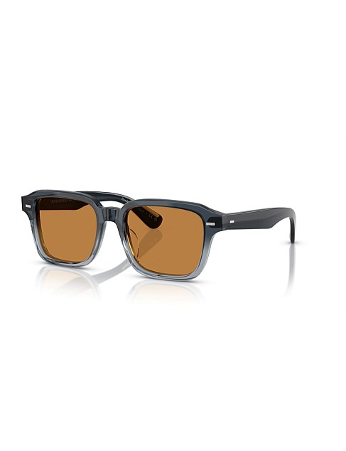 ERRISSON SUN Pillow BLUE COGNAC Sunglasses