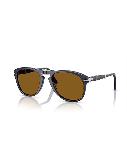 FOLDING Pilot BLUE BROWN Sunglasses