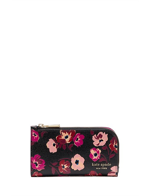 Devin Fall Poppies Small Slim Bifold Wallet