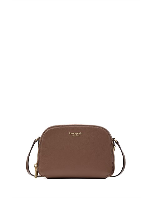 Devin Double Zip Dome Crossbody