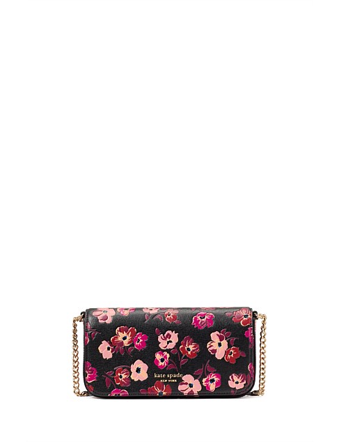 Devin Fall Poppies Flap Chain Wallet