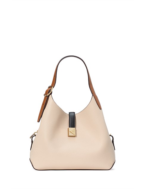 Deco Colorblocked Crossbody Tote