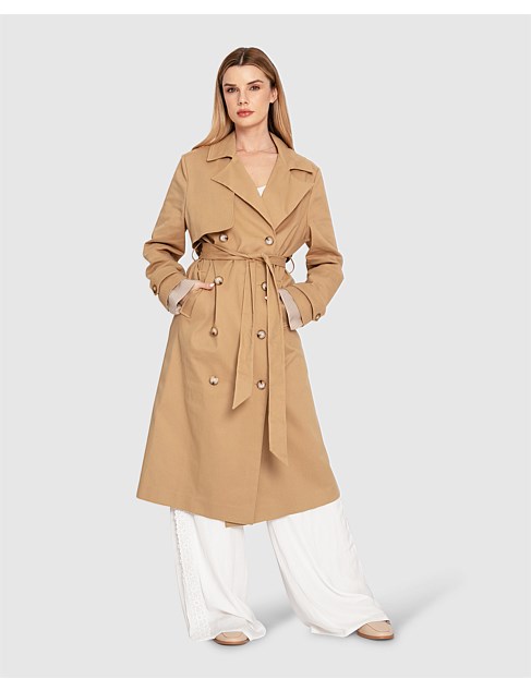 DESCRIPTIONEMPIRICAL TRENCH COAT