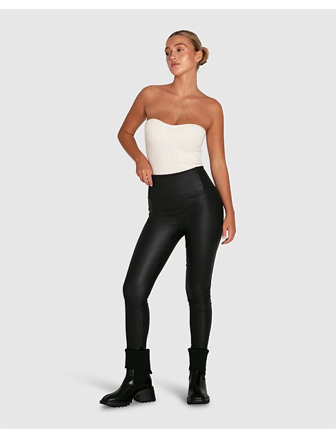 CITY SLICKER COATED LEGGING