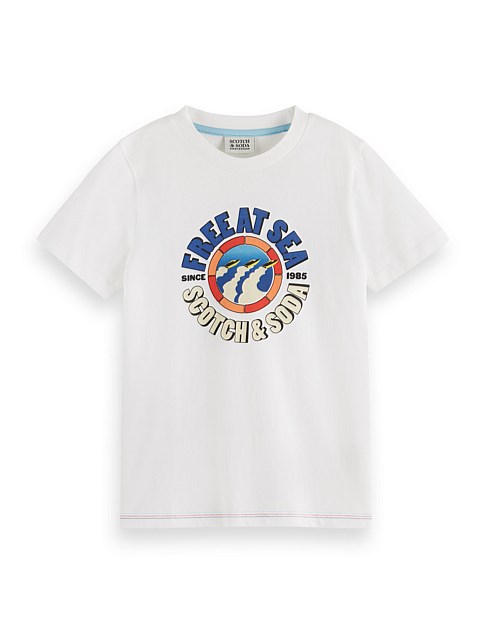 Relaxed-fit artwork T-shirt