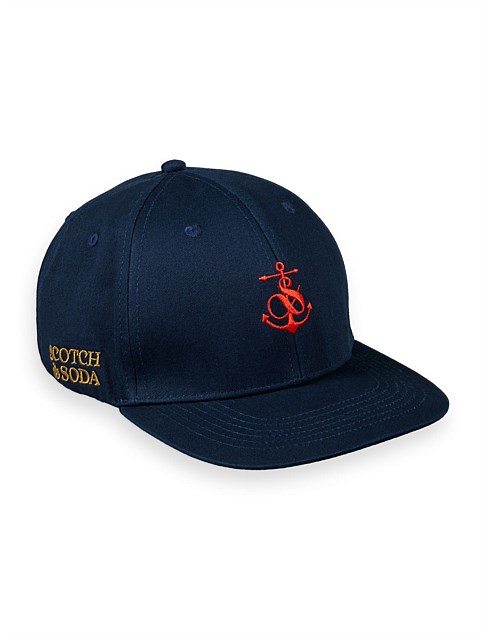 Twill embroidered logo cap