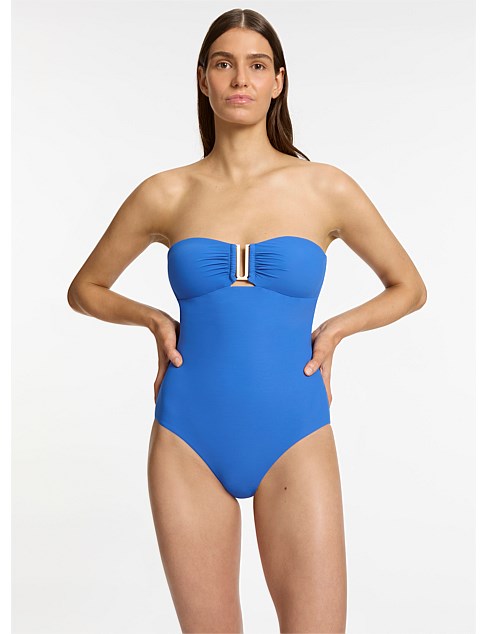 Jetset Bandeau One Piece Swimsuit