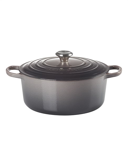 !!!SIGNATURE ROUND CASSEROLE 28CM FLINT