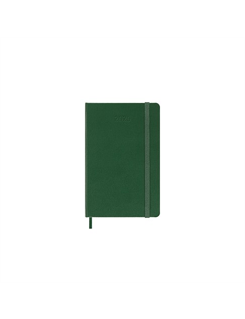 2025 12 MONTH WEEKLY NOTEBOOK HC DIARY POCKET MYRTLE GREEN