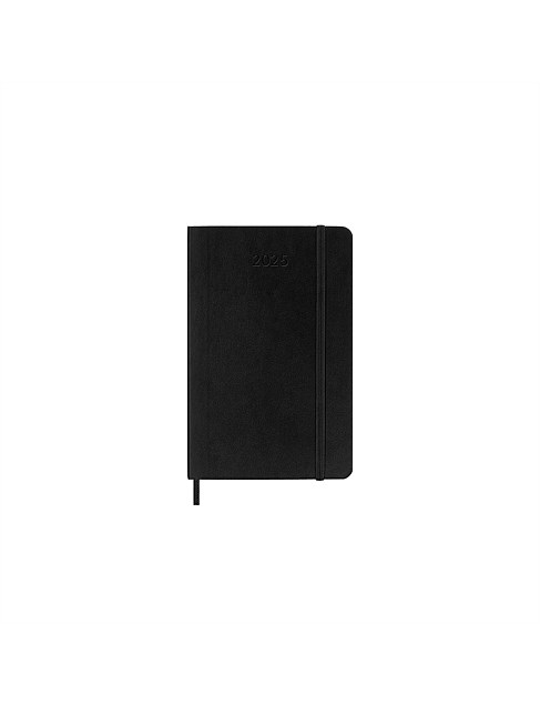 2025 2 MONTH WEEKLY NOTEBOOK SC DIARY POCKET BLACK