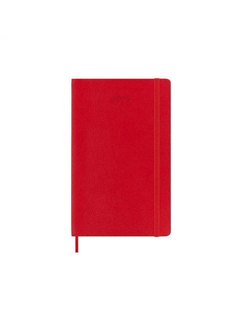 2025 12 MONTH WEEKLY NOTEBOOK SC DIARY LARGE SCARLET RED