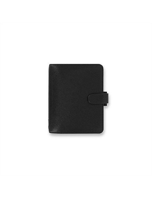 SAFFIANO POCKET ORGANISER BLACK