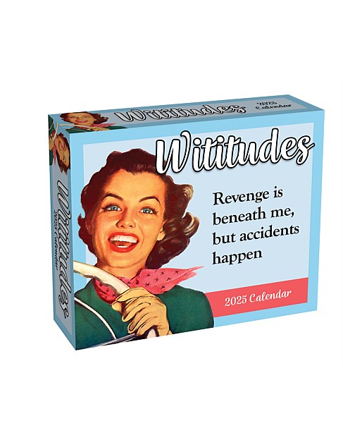 WITITUDES 2025 DAY-TO-DAY BOXED CALENDAR