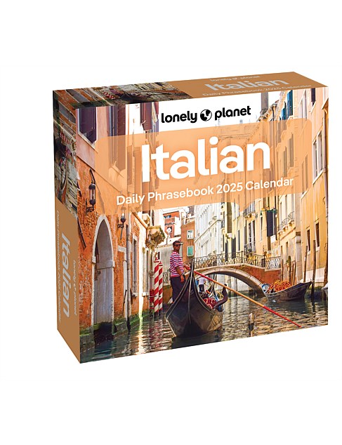 LONELY PLANET - ITALIAN PHRASEBOOK 2025 DAY-TO-DAY CALENDAR