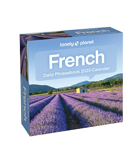 LONELY PLANET - FRANCH PHRASEBOOK 2025 DAY-TO-DAY CALENDAR