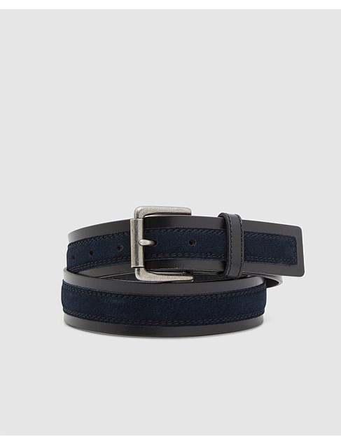 JESSOP LEATHER/SUEDE LEATHER BELT