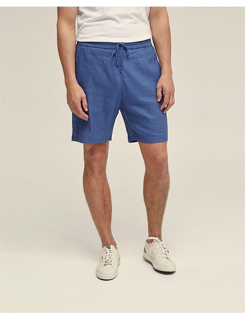 RUFUS LINEN PULL ON SHORTS