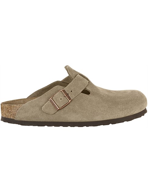 Boston SFB Taupe Suede Leather Regular