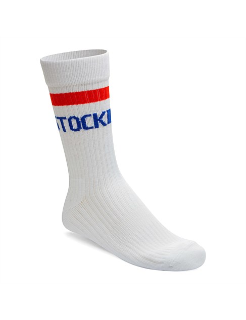 Cotton Tennis Sock White