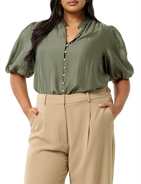 AGNES CURVE TRIM TOP