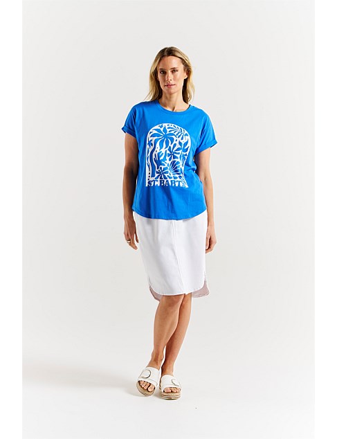 Hailey Short Sleeve Cotton Tee