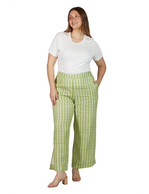 Camille Wide Leg Linen Pant