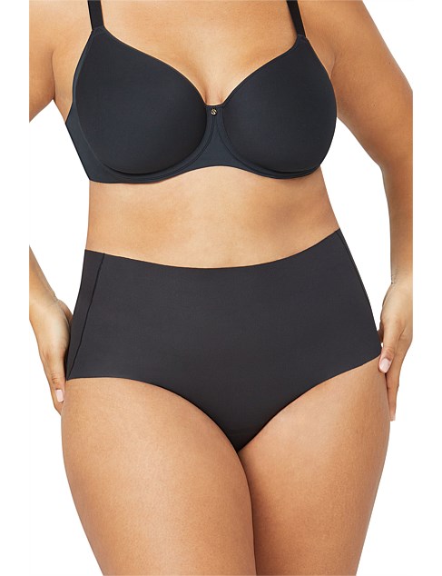 BODY SMART WAISTED BRIEF BLACK