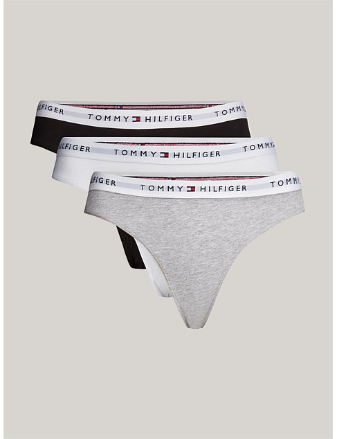 3-Pack Logo Waistband Stretch Cotton Briefs