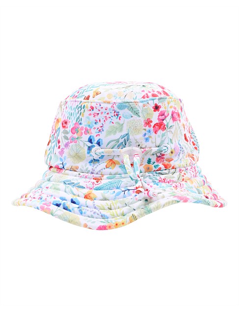 GARDEN FLORAL PRINT SUNHAT