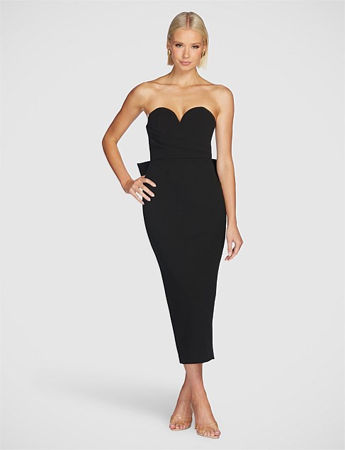 OLIVIA SWEETHEART MIDI DRESS