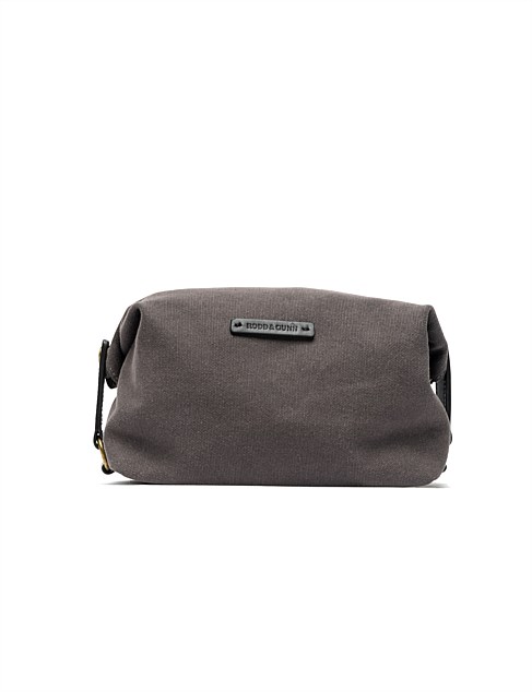 SHANNON SHAVE BAG-CHARCOAL BLACK