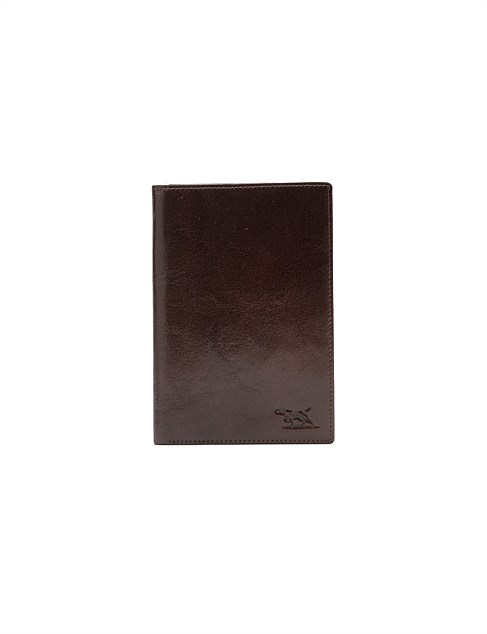 WAIHEKE PASSPORT WALLET - CHOCOLATE